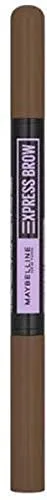 Maybelline Express Brow Satin Duo Augenbrauenstift - 1 Stk Nr. 02 - Medium Brown - Erreiche perfekt definierte Augenbrauen mit dem Maybelline Brow Satin Duo! Der praktische 2-in-1-Stift kombiniert Wachs und Puder für ein natürliches Finish und ein einfaches, präzises Auftragen.