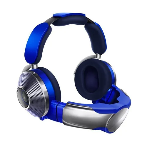 Dyson Zone - Prussian Blue Kopfhörer - Kombinierte Kopfhörer mit Anruf- und Musikfunktion, kabellos mit USB Typ-C und Bluetooth, ideal für Musikliebhaber und Technik-Enthusiasten.