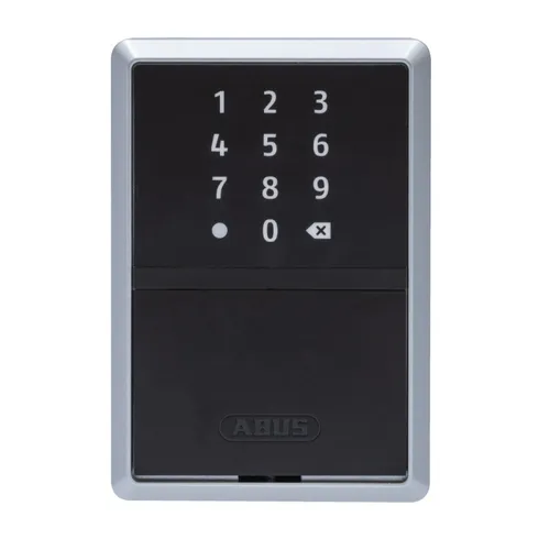 Abus Schlüsseltresor KeyGarage 787 Smart Bluetooth - 12 x 8,3 cm, elektronisches Schloss mit App-Steuerung für bis zu 20 Schlüssel oder 30 Zugangskarten