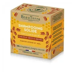 Beauterra Haarshampoo Solide Champú De Avena y Miel 75g