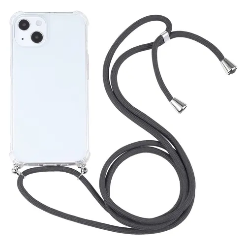 Handyhülle Schutz Case für Apple iPhone 13 Cover Tasche Etuis Bumper Grau Neu