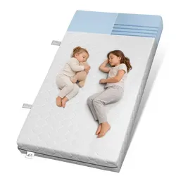 Coemo Kinder- und Jugendmatratze SOMI 100x200 cm | Wendematratze H1/H2 - Die Coemo SOMI Matratze bietet mit ihrem 7-Zonen-Komfortschaumkern individuellen Schlafkomfort für Kinder und Jugendliche. Der abnehmbare Bezug ist waschbar und sorgt für frische Nächte.