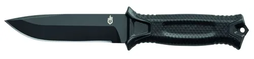 Gerber Strongarm Fixed Blade Survival Knife 12,2 cm - Gürtelmesser für Outdoor- und Survival-Abenteuer, mit rutschfestem Griff und praktischem Nylonholster für sicheren Transport.