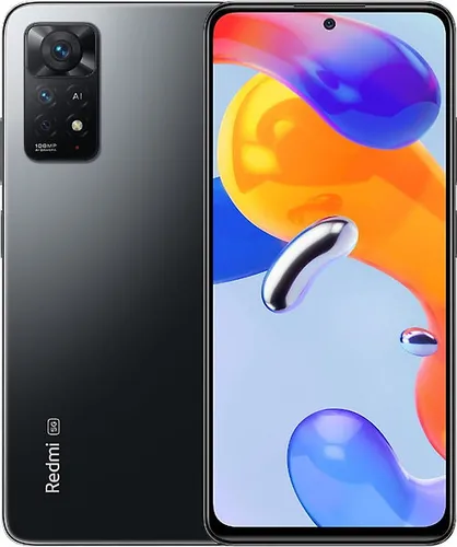Xiaomi Redmi Note 11 Pro 5G - 128GB, 8GB RAM, Graphite Gray - Handy ohne Vertrag mit 108-Megapixel-Triple-Kamera für beeindruckende Fotos und 67-Watt-Schnellladung für blitzschnelles Aufladen. Erlebe 5G-Leistung und ein 6,67 Zoll AMOLED-Display.