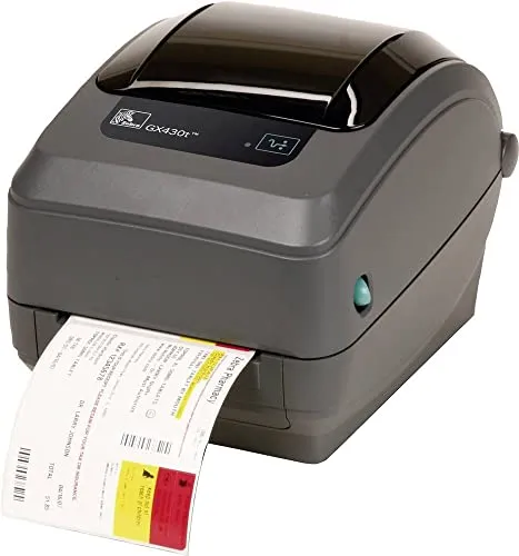 Zebra GX43-102420-000 Etiketten-Drucker Thermotransfer 300 x 300 dpi Etikettenbreite (max.): 110 mm USB, RS-232, LAN