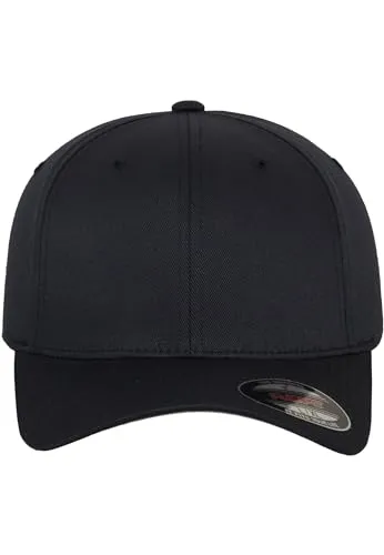 Flexfit Unisex Cap Wooly Combed, Unisex Baseballkappe, Youth, Dark Navy