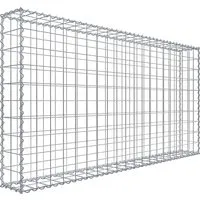 Gabiona Gabione 200 cm x 100 cm x 20 cm mit Maschenweite 10 cm x 10 cm