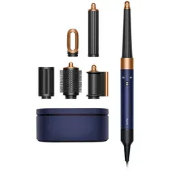 Dyson Airwrap Multi-Haarstyler Straight+Wavy (Nachtblau/Kupfer) - 6-in-1 Haartrockner für perfekte Locken und glattes Haar. Vielseitig einsetzbar zum Trocknen, Locken, Wellen und Glätten. Ideal für stylische Looks auf Knopfdruck.