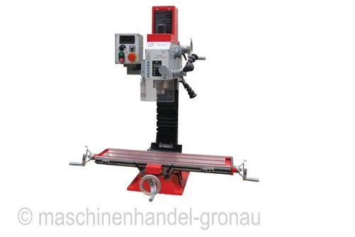 Holzmann Fräsmaschine MK3 BF25VLN 230V - Präzise Fräsen und Bohren mit variabler Drehzahlregelung, ideal für Lehrwerkstätten und Hobbybastler. Hochwertiger Kreuztisch für optimale Ergebnisse.