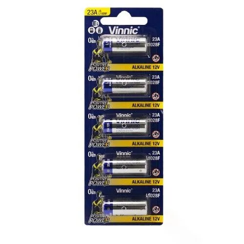 Vinnic Alkaline High Voltage Batterien Energy 23A L1028F MN21 12V EXP 2028 5