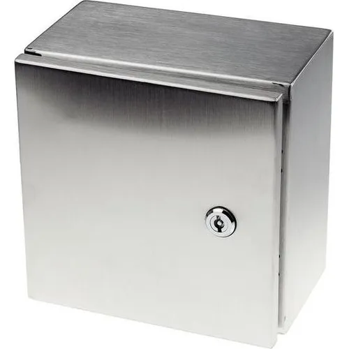 RS PRO IP66 Wall Box, S/Steel, 240x240x150mm (8428419)