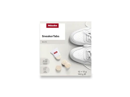 Miele SneakerWash Tabs - Waschmaschinen-Zubehör für die schonende Reinigung von Sneakers, effektiv gegen Schmutz und Gerüche.