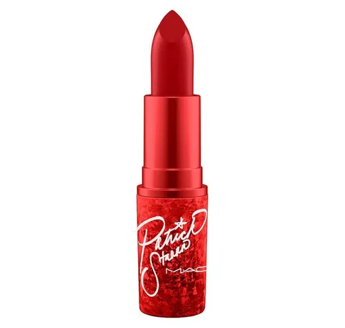 MAC Patrick Starrr Matte Cream Lipstick Slay R - Lippenstifte, intensiver Farbton mit mattem Finish für langanhaltende Lippen, perfekt für jeden Anlass
