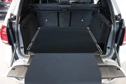 tuning-art Kofferraummatte 2908 mit Ladekantenschutz passgenau für BMW X5 F15 2013-2018