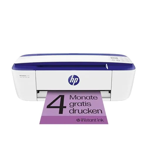 blau weiß Multifunktionsdrucker 3760 - Kompakter 3-in-1 Tintenstrahl-Drucker, WLAN-fähig mit bis zu 4800 dpi Druckauflösung und mobilem Drucken