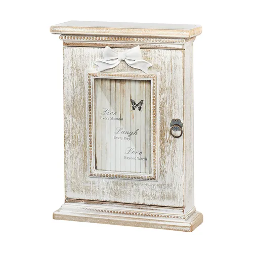 Dekoobjekt Schlüsselkasten - LOVE VINTAGE Holz - Deko-Objekte und handgefertigter Schlüsselkasten aus hochwertigem Holz, ideal zur stilvollen Aufbewahrung und Verschönerung Ihres Zuhauses.