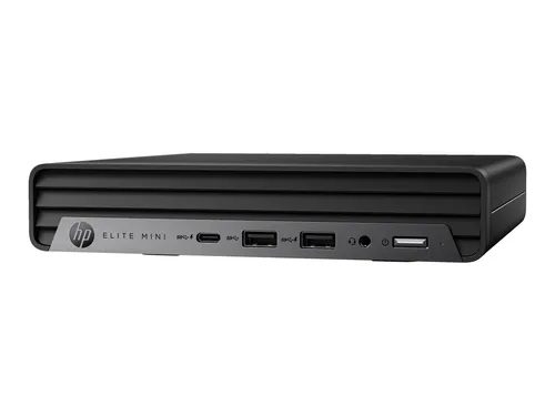 HP Elite 805 G8 - Mini Desktop - Ryzen 5 5600GE - RAM 16 GB - SSD 512 GB - NVMe - Radeon Graphics - 1GbE, Bluetooth 5.3, Wi-Fi 6 - WLAN: 802.11a/b/g/n/ac/ax, Bluetooth 5.3 - Win 11 Pro - Monitor: keiner - Tastatur: Deutsch - Smart Buy - mit HP 3 Jahr