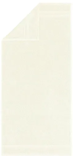 Egeria Manhattan Gold Badetuch 100x150 cm in Ivory - Luxuriöses Badetuch aus weicher Baumwolle, ideal für die Dusche oder das Bad. Mit hoher Saugfähigkeit und einfacher Pflege ist es perfekt für Zuhause, Spa oder Fitnessstudio.