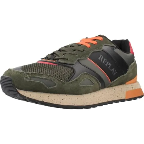 REPLAY BULLET ONE Grün - Trendige Sneakers in Größe 43 - Sportliche Replay Bullet One Sneakers in Grün, ideal für lässige Outfits und den Alltag. Bequem und stylisch für jeden Anlass.