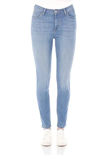 Lee Damen Scarlett High Jeans, Gebrauchtes Licht (L626 Sibl), 25W x 31L