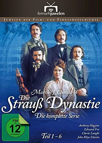 Die Strauß Dynastie: Teil 1-6 (Die komplette Serie) DVD *NEU|OVP* - Filme - Die komplette Serie über die legendäre Strauß-Dynastie auf DVD, ideal für Fans von historischen Dramen und Musikgeschichte.