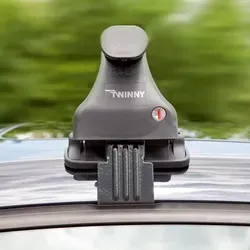 Twinny Load Dachträger VW, SKODA, SEAT 7914146 - Robuster Dachträger aus Stahl, ideal für Fahrzeuge ohne Reling, TÜV-geprüft und abschließbar für extra Sicherheit.