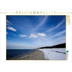 CALVENDO Puzzle CALVENDO Puzzle Winterzeit an der Ostsee 1000 Teile Lege-Größe 64 x 48 cm Foto-Puzzle Bild von Anette Jäger, 1000 Puzzleteile