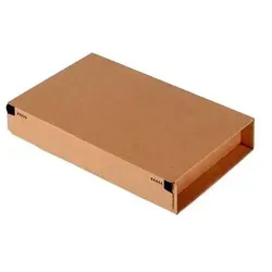 BLANKE Faltschachteln braun 405x572x86mm Wellpappe Haftklebung VE=10 Stück