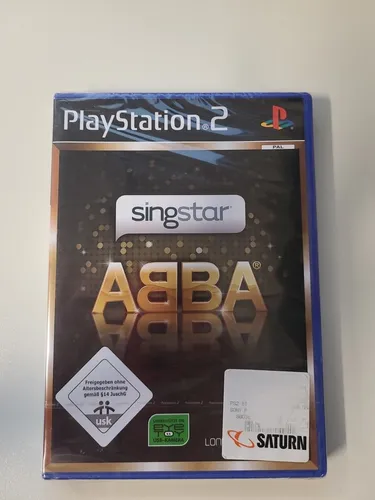 Singstar: Abba - Sony PlayStation 2 PS2 - Musik & Tanz Spiel für die PS2, neu und originalverpackt - Singe deine Lieblingshits von ABBA mit Freunden!