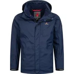 Höhenhorn Arcalod Pro Herren 3in1 Jacke Navy Gr. M - Funktionsjacken mit 10.000 mm Wassersäule, atmungsaktiv und vielseitig: wandelbar zur Regenjacke oder Fleecejacke, ideal für Outdoor-Aktivitäten und Alltag.