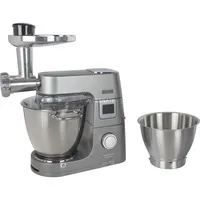 Kenwood KÜCHENMASCHINE PATISSIER 1400W - KWL90.164SI CHEF XL - Küchenmaschine für Hobbybäcker mit Wärmefunktion zum Erwärmen der Zutaten, integrierter EasyWeigh Waage und intuitivem 2,4-Zoll-BakeAssist Touchscreen für einfache Bedienung.