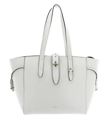 Furla Shopper Net - Vielseitige Tasche mit veränderbarer Form - Shopper aus hochwertigem Leder mit viel Stauraum und veränderbarer Form durch Zugbänder. Ideal für jeden Anlass und bringt Stil in Ihr Outfit.