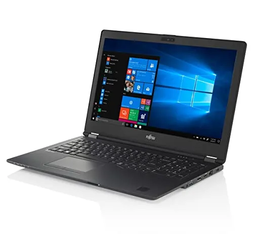 Fujitsu Lifebook U758 15,6 Zoll 1920x1080 Full HD Intel Core i5 8350U 256GB SSD Festplatte 8GB Speicher Windows 11 Pro Webcam Notebook Laptop (Generalüberholt)