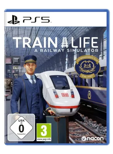 Train Life: A Railway Simulator - PS5 - Neu & OVP - DE - Erlebe die Faszination des Schienenverkehrs in diesem spannenden Simulationsspiel für die PlayStation 5. Tauche ein in eine detailreiche Welt und genieße die Vielfalt an Sprachen und Spielinhalten.