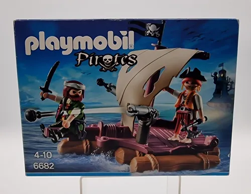 Playmobil 6682 - Pirates - Pirat / Piraten - Piratenfloß / Floß - NEU OVP 2014