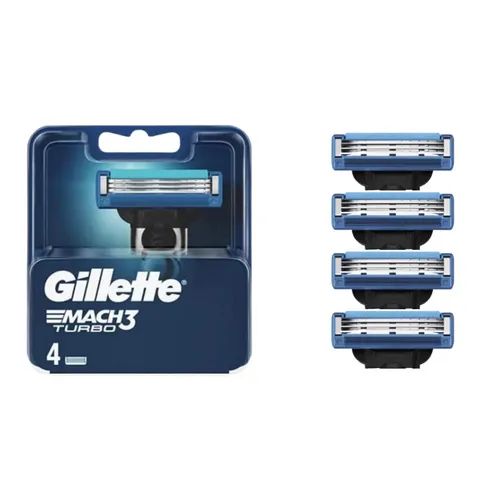 Gillette Mach3 Turbo Rasierklingen 4, 8, 12 Stück in Blister ohne OVP- Rasierer