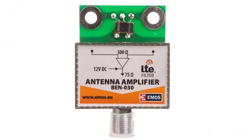 Wzmacniacz antenowy 30dB VHF/UHF J5803