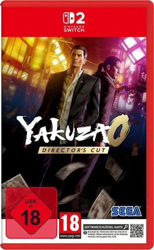 Yakuza 0 Director's Cut für Nintendo Switch 2 - Action-Adventure Spiel mit packender Story und aufregenden Kämpfen, ideal für Fans von Open-World-Spielen.