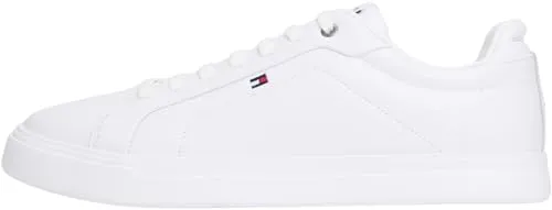 Tommy Hilfiger Herren Icon Court Light ESS Fm0fm05678 Low-Top Schuhe - Stylische Low-Top-Schuhe in Weiß, ideal für den Alltag. Authentische Tommy Hilfiger Qualität für einen modernen Look.