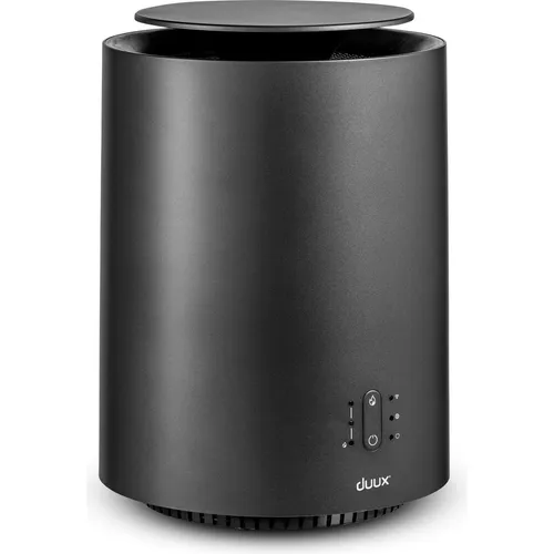 Duux Threesixty 2 Heizung, 1800W - Grau - Heizgerät für Räume bis 30 m², App-Steuerung und Smart Home kompatibel mit Google Assistant & Amazon Alexa, 3 Heizstufen für individuellen Komfort.