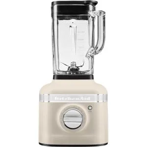 KitchenAid Standmixer 5KSB4026EMH Milkshake, 1200 W beige - Mixer mit 1200 W Leistung, 3 vorprogrammierten Rezepten und Selbstreinigungsfunktion – ideal für cremige Milkshakes und leckere Smoothies.