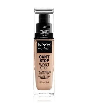 NYX Professional Makeup Can't Stop Won't Stop 24-Hour Foundation Flüssige Foundation 30 ml Nr. 05 - Light