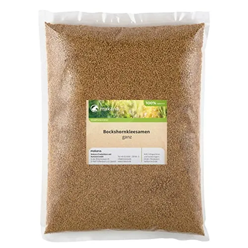 Makana Bockshornkleesamen für Tiere, ganz, 2,5 kg Beutel