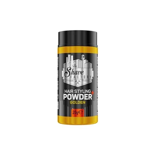 The Shave Factory Hair Styling Powder+ Golden 20 g