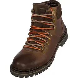 Nebulus HIKING Winterstiefel Herren, braun, Größe 44 - Robuste Winterstiefel für Herren in Größe 44, aus 100% Leder und mit warmem Merino-Woll-Futter. Ideal für kalte Tage und Outdoor-Aktivitäten.