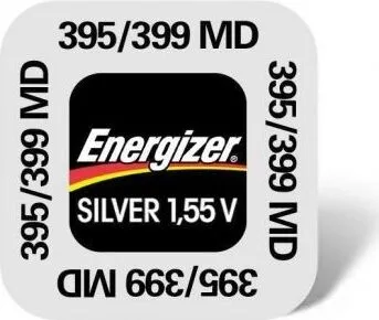 Energizer 395/399 SR57 / SR927SW Uhr Batterie mit Silberoxid
