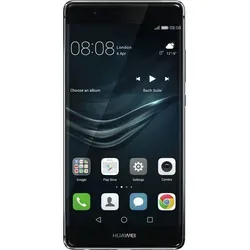 Huawei P9 Smartphone - 32 GB Built-in Memory - Wireless LAN - 4G - Bar - Titangrau - kein SIM-Lock - E-Mail, SMS (Short Message Service), MMS (Mult... - Schwarz/Grau