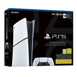 Sony Playstation 5 Slim Digital Edition - schlankes Design, beeindruckende Grafik und blitzschnelle Ladezeiten für ultimatives Gaming-Erlebnis