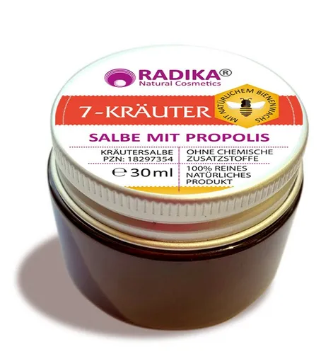 BIOHERBA R Pflege-Set 7-Kräuter Salbe mit Propolis 30 ml