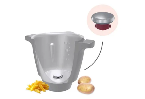 Wundermix WunderCap® Messerersatz für Monsieur Cuisine - Ersatzteile für Küchenmaschinen: Revolutionärer Messerersatz für mehr Volumen und schonende Zubereitung empfindlicher Lebensmittel. Kompatibel mit Smart, Connect, Trend & Edition Plus.